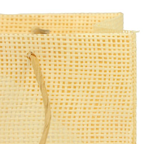 Artikel Geschenktüten gewebt Papier Vanille Orange Rosa 20×10×10cm 6St