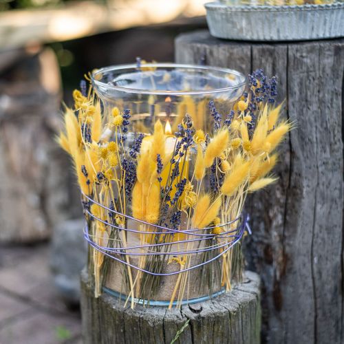 Floristik21 Getrockneter Lavendel Bund, Trockenblume Lavendel Blau 38–40cm 90g