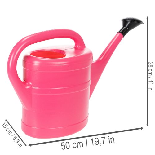 Gießkanne in Pink 5 L | Floristik21.de