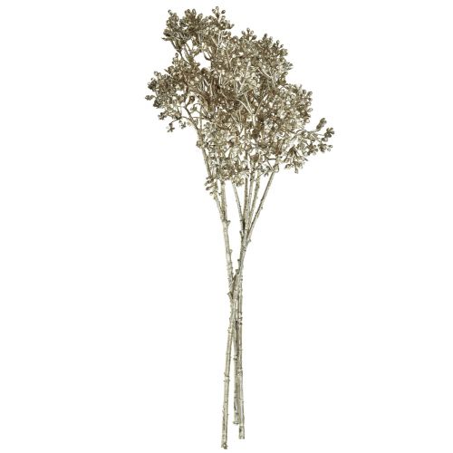 Artikel Gipskraut Schleierkraut Kunstpflanzen Metallic L38cm 3St