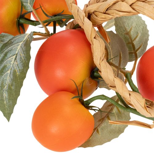 Artikel Tomaten Girlande Kunstpflanze Reben Deko Kunststoffband 135cm Innenbereich