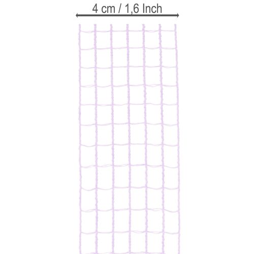 Gitterband Kunststoff Lila 4,5 cm x 10 m Dekoband für Innenbereich | Floristik21.de