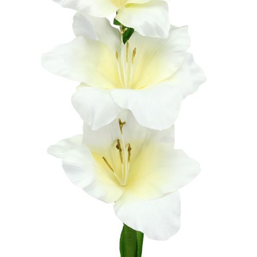 Artikel Gladiole Weiß 86cm künstlich