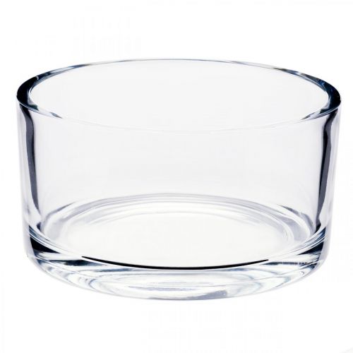 Glasschale Schale Glas Klar Ø15cm H8cm