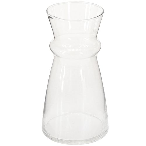Glasvase Marakesh Transparent Ø7cm H13cm - Dekovase für Floristen