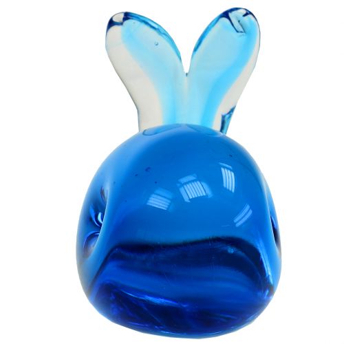 Floristik21 Glaswal Blau L12cm