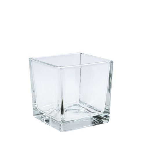 Floristik21 Glaswürfel klar 8cm x 8cm x 8cm 6 St