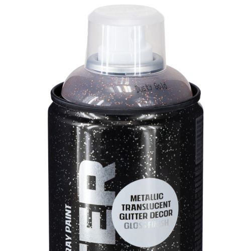 Artikel Montana Cans Glitterspray Dusty Gold Rotgold Metallic-Effekt 400ml