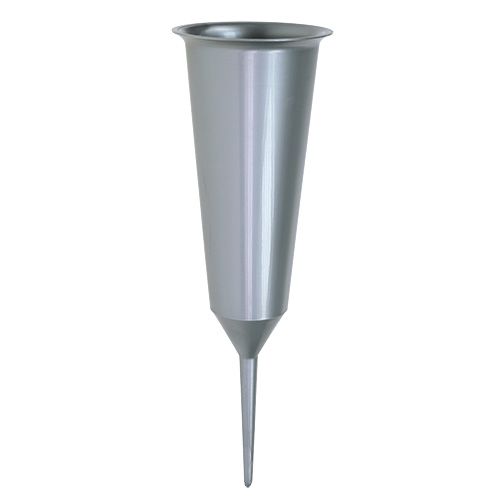 Grabvase Silber 33cm