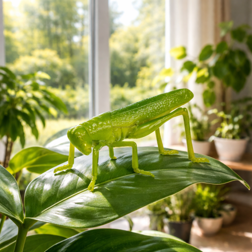 Grashüpfer Grün 11cm 1 St | Floristik21.de