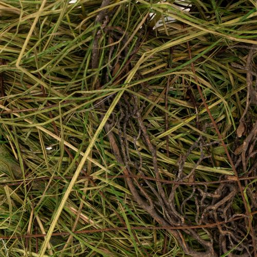 Artikel Dekorativer Osterkorb aus Naturgras, handgefertigt für Frühling, Ostern und vielseitige Dekoration, 24x24x29cm