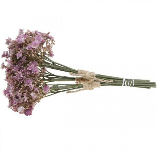 Floristik21 Schleierkraut künstlich Violett Herbstdeko 29,5cm 18St