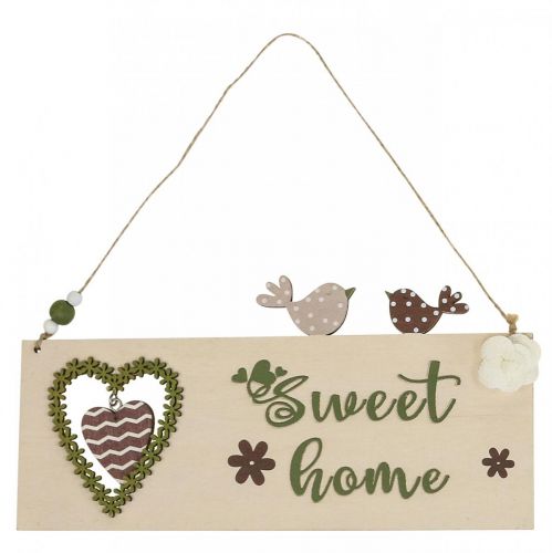Artikel Hängedeko Fenster Wandschmuck Türschmuck Schriftzug 25cm 2St