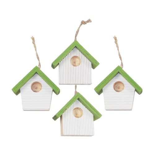 Floristik21 Hängedeko Frühling Deko Vogelhaus Deko Nistkasten 6,5cm 8 St