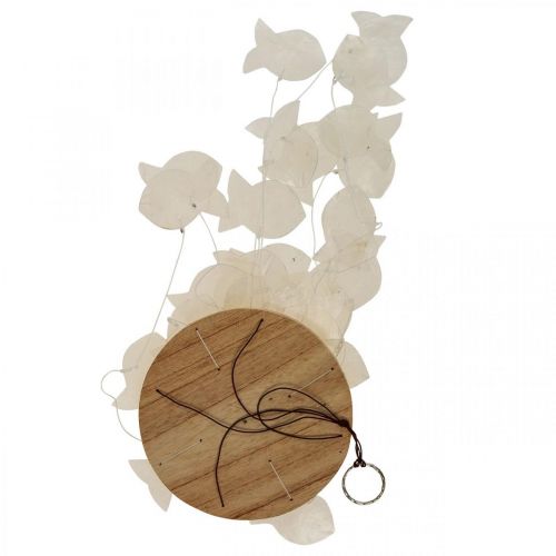 Artikel Hängedeko Muscheln Capiz Windspiel Garten Ø12cm L49cm