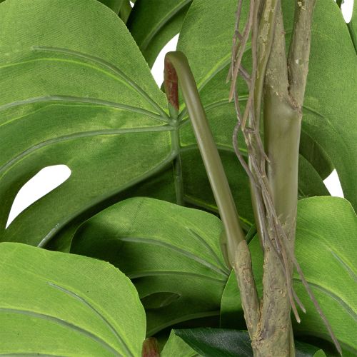 Artikel Künstliche Monstera 120cm mit großen detailgetreuen Blättern als stilvolle Innendekoration