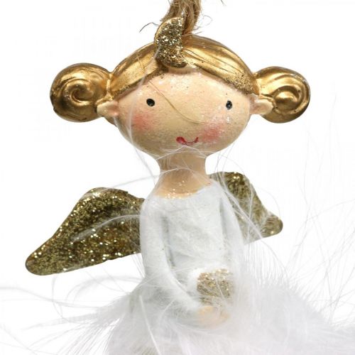 Floristik21 Weihnachtskugel Engel Weihnachtsbaumschmuck H11,5cm Ø6cm