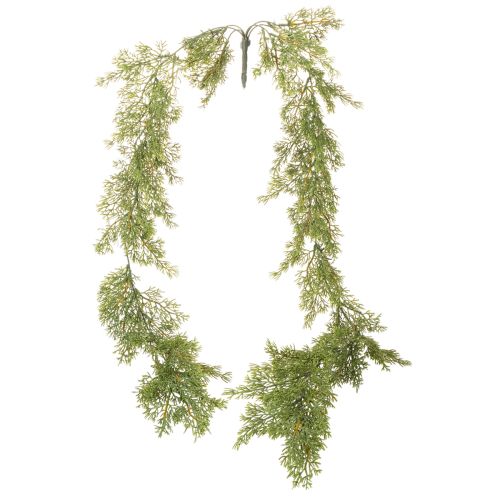 Kunststoff-Girlande Koniferenzweig 115 cm Grün für Innenbereich | Floristik21.de