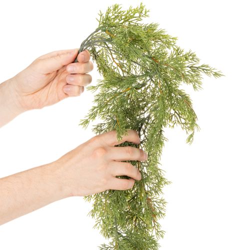 Kunststoff-Girlande Koniferenzweig 115 cm Grün für Innenbereich