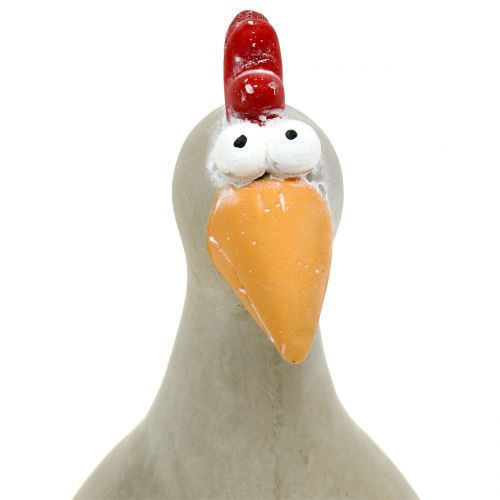 Floristik21 Dekofigur Hahn Beton H20,5cm