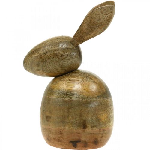 Holzhase sitzend, Deko Hase, Holzdeko, Ostern 18cm