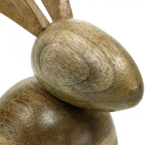 Holzhase sitzend, Deko Hase, Holzdeko, Ostern 18cm
