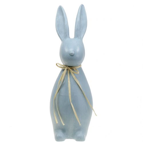 Floristik21 Osterhase Groß Blau H47cm