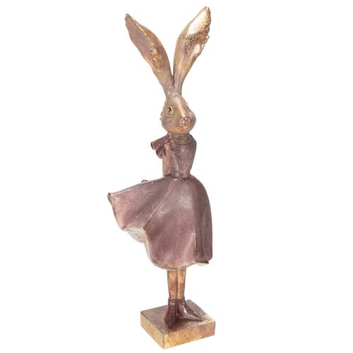 Dekofigur Hase 55 cm aus Polystone – Osterdeko für Fensterbank und Tisch