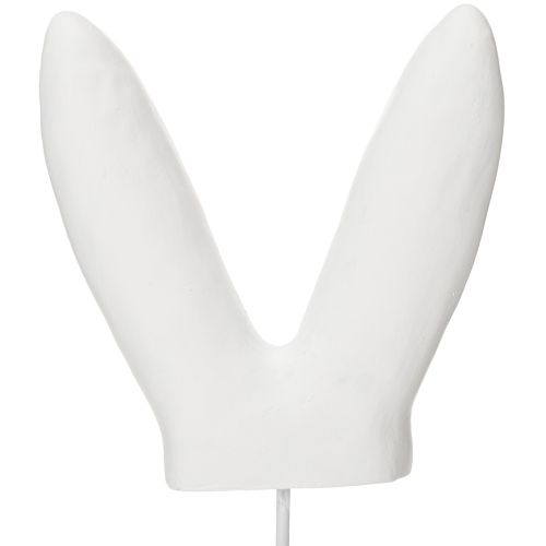 Artikel Gartenstecker Hasenohren weiß 31cm 4er-Set für stilvolle Frühlings- und Osterdekoration