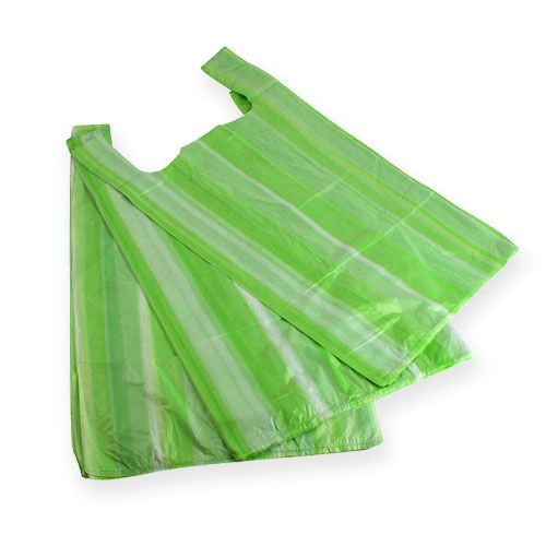 Hemdchenbeutel Grün 30cmx18cmx55cm 13my 100St. Hemdchenbeutel Grün 30cmx18cmx55cm 13my 100St.