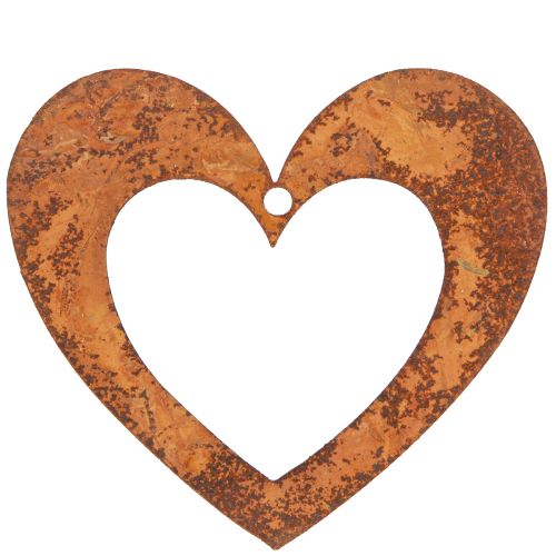 Floristik21 Deko Herz Rost Gartendeko Metallherz 10cm 12 St