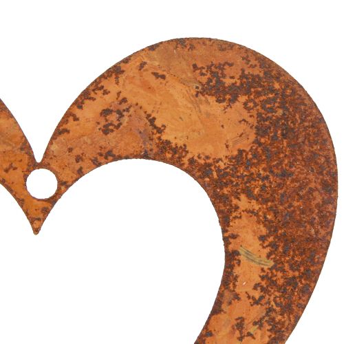 Floristik21 Deko Herz Rost Gartendeko Metallherz 10cm 12 St