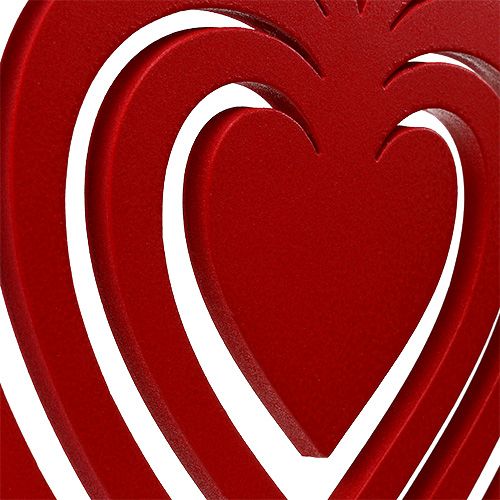 Floristik21 Herz Rot aus Foam 40cm