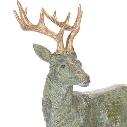 Hirschfigur aus Polyresin 43cm