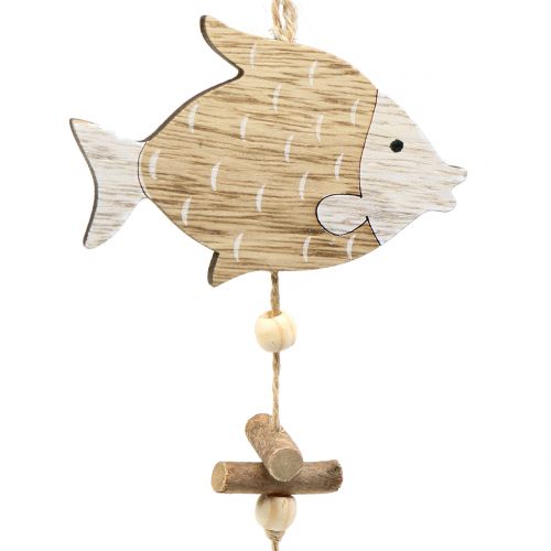 Floristik21 Maritime Hänger mit Fischen 36cm