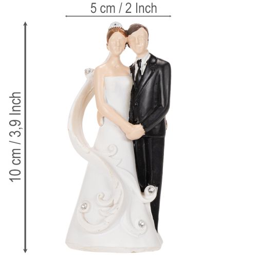 Hochzeitfigur Brautpaar 10,5cm | Floristik21.de