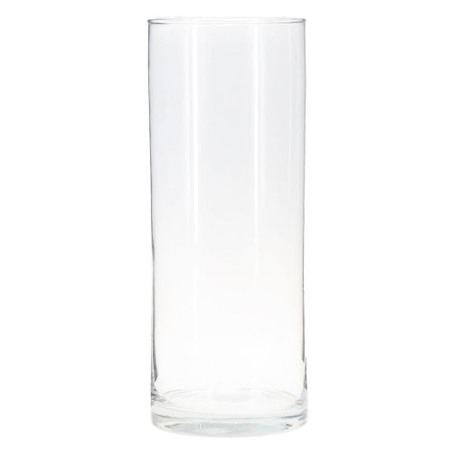 Artikel Glasvase Zylinder klar, vielseitig einsetzbar Ø12cm H30cm für Floristik & Deko