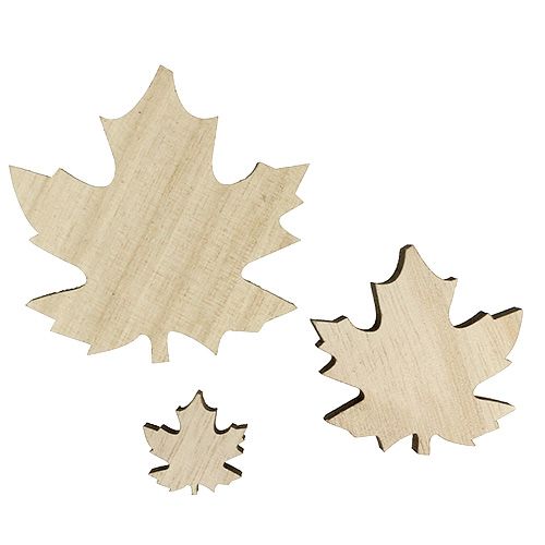 Holzblätter, Ahornblätter Mix 2,5cm - 7cm 36St