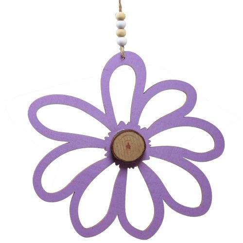 Artikel Holzblumen Holzanhänger Blumen Holz Deko Ø16cm 4St