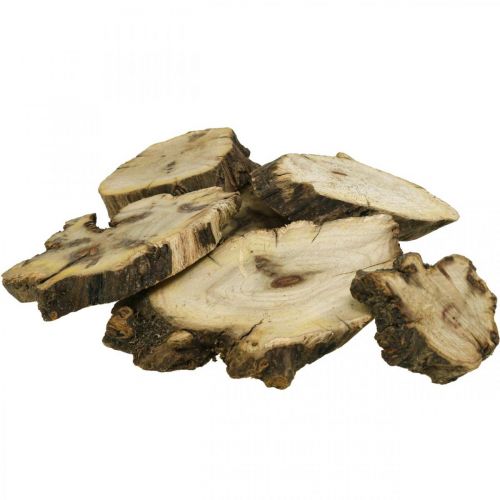 Floristik21 Holzscheiben Deko Wurzelholz Streudeko Holz 3-8cm 500g