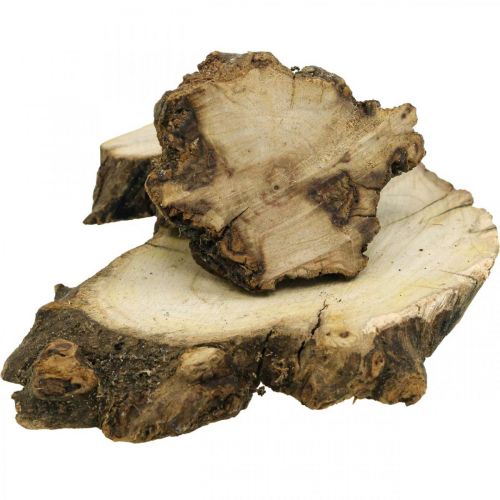 Floristik21 Holzscheiben Deko Wurzelholz Streudeko Holz 3-8cm 500g
