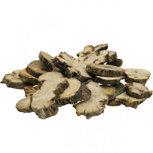 Floristik21 Holzscheiben Deko Wurzelholz Streudeko Holz 3-8cm 500g