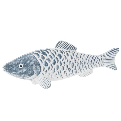 Holzfisch Dekorationsobjekt aus Holzmehl, 35cm, für Innenbereich einkaufen | Floristik21.de