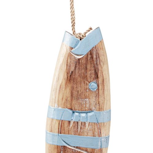 Artikel Holzfische zum Hängen Fisch Deko Holz 29cm Farbig 3St