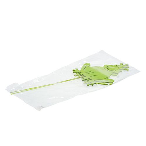 Artikel Holzfrosch am Stab 30cm L62,5cm 2St.