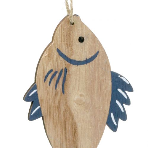Holzhänger Sortiment Fische 9,5cm – 10cm 6St