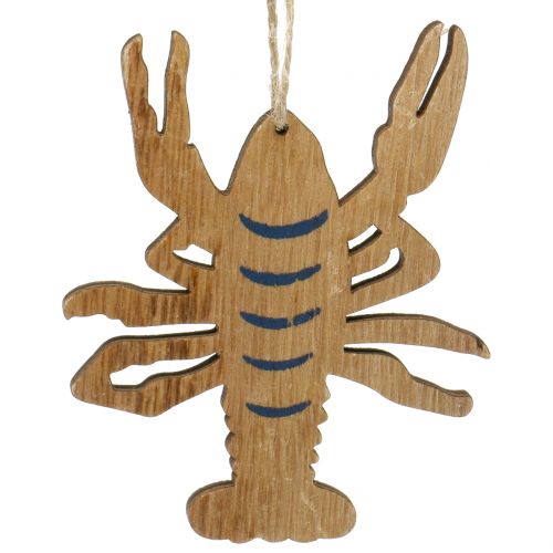 Holzhänger Sortiment maritim 8,5cm - 10cm 6St