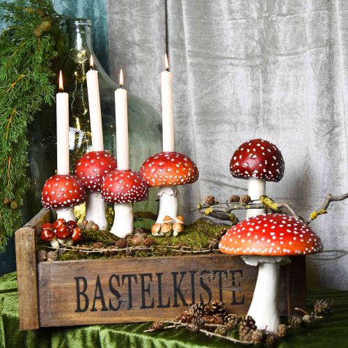 Holzkiste Bastelkiste Shabby Dekokiste Holz 47×28,5×16,5cm
