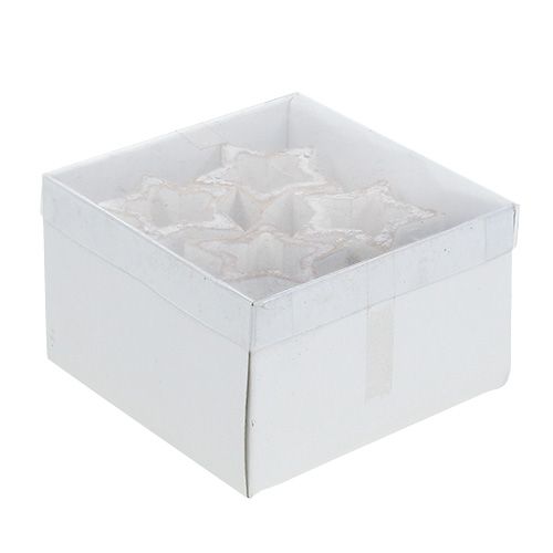 Floristik21 Holzsterne offen 5cm 12St