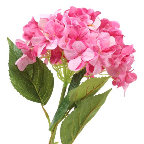 Floristik21 Hortensie groß künstlich Rosa L110cm